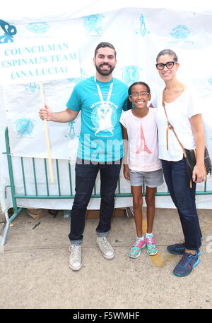 7. jährliche T.E.A.L zu Fuß und 5k laufen auf Bandshell Prospect Park mit gehalten an: Rafael Espinal Where: New York City, New York, USA bei: 12 Sep 2015 Stockfoto