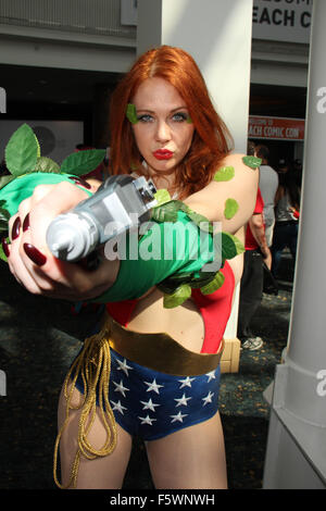 Long Beach-Comic-Con statt am Long Beach Convention Center - Tag mit 2: Maitland Ward wo: Long Beach, Kalifornien, USA bei: 13 Sep 2015 Stockfoto