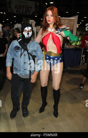 Long Beach-Comic-Con statt am Long Beach Convention Center - Tag mit 2: Maitland Ward wo: Long Beach, Kalifornien, USA bei: 13 Sep 2015 Stockfoto