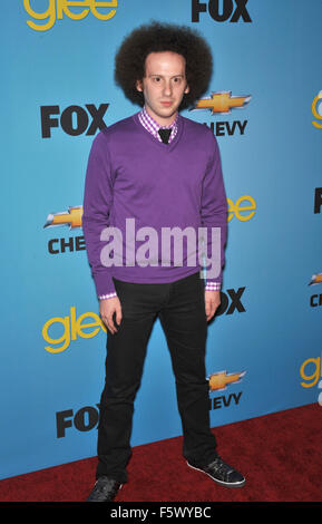 LOS ANGELES, CA - 12. April 2010: Josh Sussman auf der Spring-Serie "Glee" premiere Party im Chateau Marmont, West Hollywood. Stockfoto