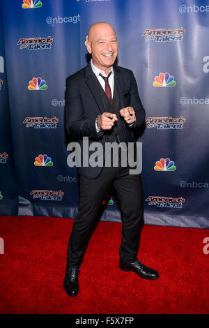 Amerika Got Talent-Saisonfinale in der Radio City Music Hall mit: Howie Mandel wo: New York, New York, Vereinigte Staaten von Amerika als: 16 Sep 2015 Stockfoto