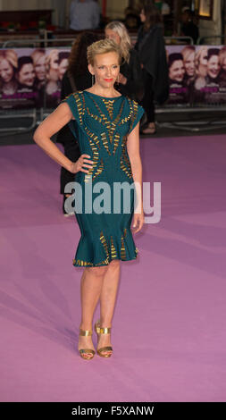 Die Europa-Premiere von "Miss Sie schon" statt das Vue West End - Ankünfte Featuring: Toni Collette Where: London, Vereinigtes Königreich bei: 17 Sep 2015 Stockfoto