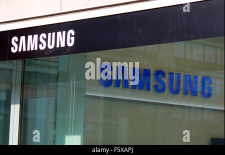 Markennamen: "Samsung", Berlin. Stockfoto