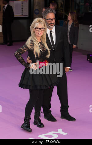 Die Europa-Premiere von "Miss Sie schon" statt das Vue West End - Ankünfte mit: David Baddiel, Morwenna Banken wo: London, Vereinigtes Königreich bei: 17 Sep 2015 Stockfoto