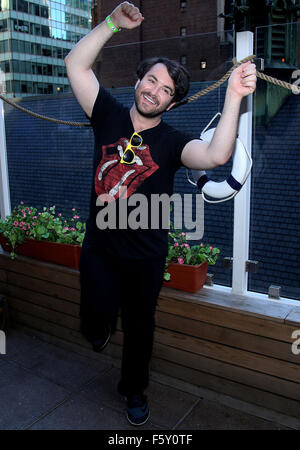 Actors' Equity Toast die Saison 2015-2016 Broadway mit einer cocktail-Party im Sanctuary Hotel.  Mitwirkende: Alex Brightman Where: New York City, New York, Vereinigte Staaten, wann: 20. Sep 2015 Stockfoto