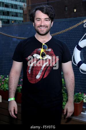 Actors' Equity Toast die Saison 2015-2016 Broadway mit einer cocktail-Party im Sanctuary Hotel.  Mitwirkende: Alex Brightman Where: New York City, New York, Vereinigte Staaten, wann: 20. Sep 2015 Stockfoto