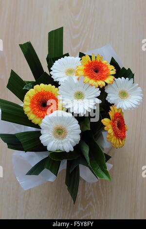 Gerbera Blumenstrauß Stockfoto