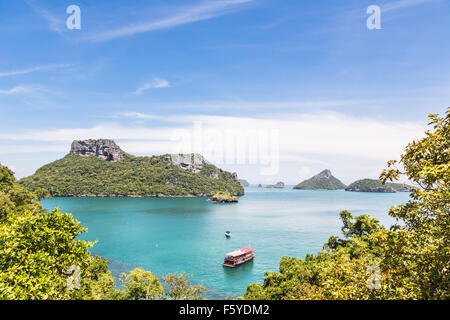 Ang Thong Marine National Park ist ein Archipel mit 42 atemberaubende Insel in der Nähe von Ko Samui, Ko Tao und Ko Phan-Ngan in der Gül Stockfoto