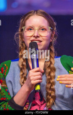 Jessie Cave auf der RingCon 2015 im Maritim Hotel. Bonn, Deutschland-06.11.2015/picture-Allianz Stockfoto