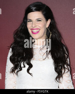 Prominente besuchen Premiere der FOX-TV -Serie "Scream Queens" am Wilshire Ebell Theater.  Mitwirkende: Alexis Martin Woodall wo: Los Angeles, California, Vereinigte Staaten von Amerika bei: 21 Sep 2015 Stockfoto