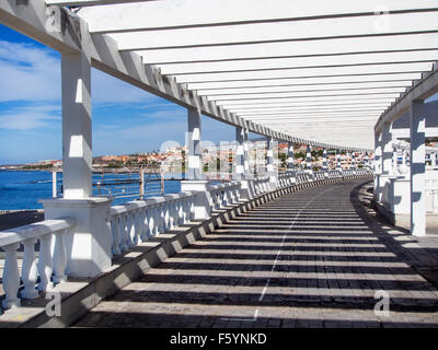 Strandpromenade am Strand von Las Americas. Teneriffa, Kanarische Inseln. Spanien Stockfoto