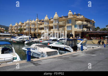 Marina Benalmadena in Costa Del Sol, Spanien Stockfoto