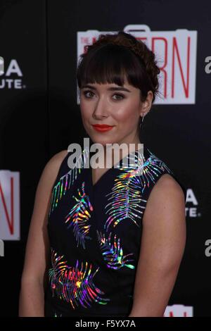 New York-Premiere von "Intern" zu nutzen Tribeca Film Institute an der Ziegfeld Theater mit: Christina Scherer Where: NYC, New York, Vereinigte Staaten von Amerika als: 22 Sep 2015 Stockfoto