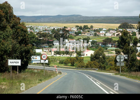 Napier eine kleine historische Stadt in der Overberg Region Western Cape Südafrika Stockfoto