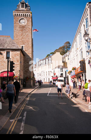 Fore Street Looe Cornwall England UK Stockfoto