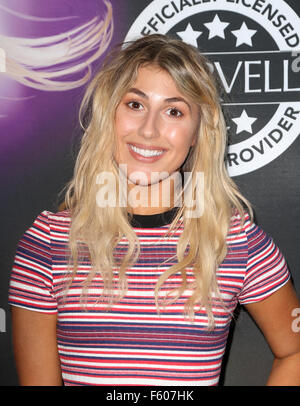 Emmy Woche Geschenk Suite und Wrap party Featuring: Emma Slater wo: Hollywood, Kalifornien, USA bei: 23 Sep 2015 Stockfoto