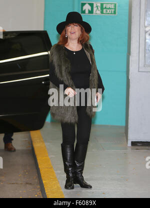 Lynda La Plante außerhalb ITV Studios mit: Lynda La Plante wo: London, Vereinigtes Königreich bei: 24 Sep 2015 Stockfoto