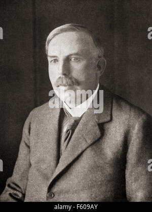 Ernest Rutherford, 1. Baron Rutherford von Nelson, 1871 – 1937.  Neuseeländischer Physiker. Stockfoto