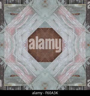 Das Parkett abstrakte geometrische Musterdesigns Hintergrund. Stockfoto