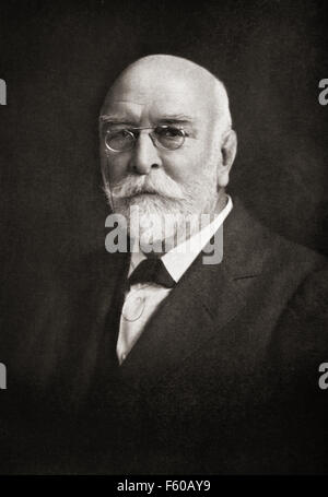 Sir Arthur Smith Woodward, 1864-1944.   Englische Paläontologe und Experte in fossilen Fischen. Stockfoto