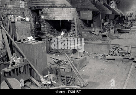 Bergleute wurden einem gemeinsamen Standort in South Wales Tälern, aber jetzt sind sie eine Rasse, die selten in die Kohlenreviers. Stockfoto