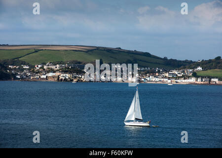 Cawsand und Kingsand, herzlich, Cornwall, England, UK. Oktober 2015 Stockfoto