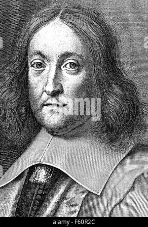 Französischen Mathematiker PIERRE DE FERMAT (1601-1665) und Rechtsanwalt Stockfoto