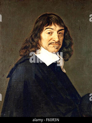 René DESCARTES (1596-1650), französischer Philosoph und Mathematiker über 1650 Stockfoto