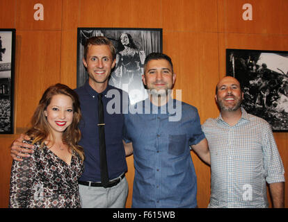 2015 emerging Kameramann Auszeichnungen mit: Amanda Lenker Doyle, Devin Doyle, Jordan Blum, Justin Wagman Where: Los Angeles, California, Vereinigte Staaten von Amerika bei: 27 Sep 2015 Stockfoto