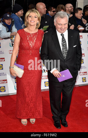 Pride of Britain Awards statt im Grosvenor House - Ankünfte.  Mitwirkende: Eamonn Holmes, Ruth Langsford wo: London, Vereinigtes Königreich bei: 28. September 2015 Stockfoto