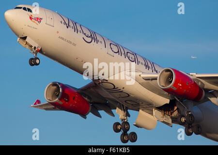 Virgin Atlantic Airbus A330 Stockfoto