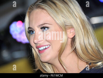 Prominente teilnehmen Student Lock an Intu Merry Hill Shopping Centre Featuring: Stephanie Pratt wo: Dudley, West Midlands, England bei: 29. Sep 2015 Stockfoto