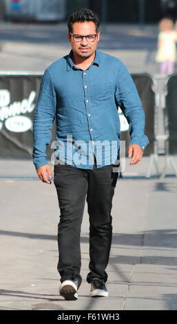 Prominente in den Studios "Jimmy Kimmel Live!" Featuring: Michael Pena Where: Los Angeles, California, Vereinigte Staaten von Amerika bei: 29. Sep 2015 Stockfoto