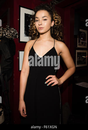 Nominierungen für die MOBO Awards werden am Londoner Ronnie Scotts Featuring angekündigt: Ella Eyre wo: London, Vereinigtes Königreich bei: 30 Sep 2015 Stockfoto