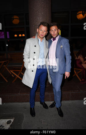 Nationale Wirklichkeit Fernsehpreis - nach der Party mit: Dean McCullough wo: London, Vereinigtes Königreich bei: 30 Sep 2015 Stockfoto