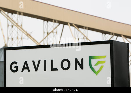Ein Logo Zeichen außerhalb einer Einrichtung von Gavilon in Moorhead, Minnesota am 23. Oktober 2015 besetzt. Stockfoto