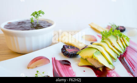 Huhn Leberpastete Stockfoto