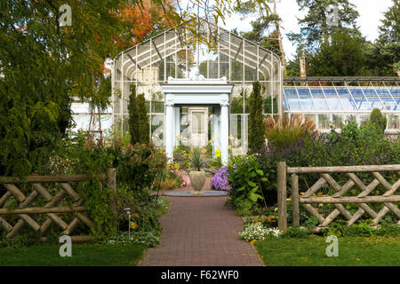 Marco Polo Stufano Konservatorium in Wave Hill öffentlichen Garten in der Bronx, New York, USA Stockfoto