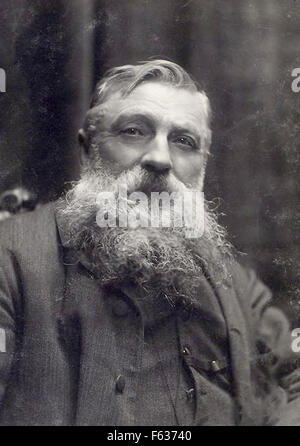 Auguste Rodin, französischer Bildhauer Stockfoto