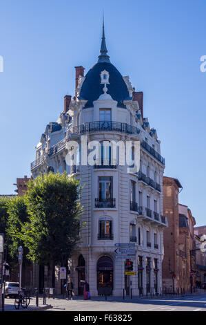 Maison Pillon, Second Empire Villa, Rue Ozenne, Toulouse, Haute-Garonne, Midi - Pyréneés, Occitanie, Frankreich Stockfoto