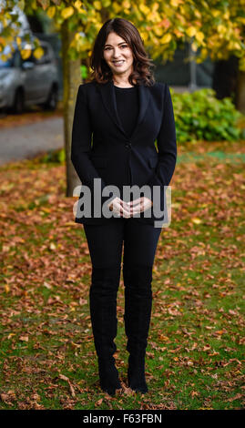 Nigella Lawson in Cheltenham Literatur Festival mit: Nigella Lawson wo: Cheltenham, Vereinigtes Königreich bei: 9. Oktober 2015 Stockfoto