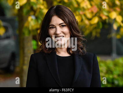 Nigella Lawson in Cheltenham Literatur Festival mit: Nigella Lawson wo: Cheltenham, Vereinigtes Königreich bei: 9. Oktober 2015 Stockfoto