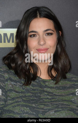 "The Walking Dead" sechsten Staffel Premiere und Ultimate Fan-Veranstaltung im Madison Square Garden - Ankünfte mit: Alanna Masterson wo: Manhattan, New York, Vereinigte Staaten, wann: 9. Oktober 2015 Stockfoto