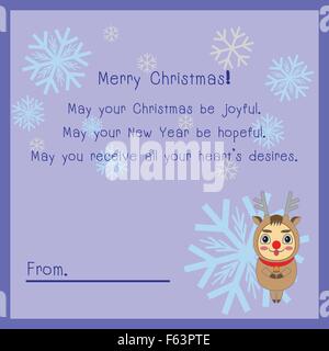 Frohe Weihnachten Postkarte Ornament Dekoration Hintergrund Stock Vektor