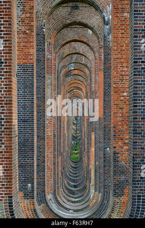 Balcombe viktorianische Viadukt. Auch bekannt als Ouse Valley Viaduct Stockfoto