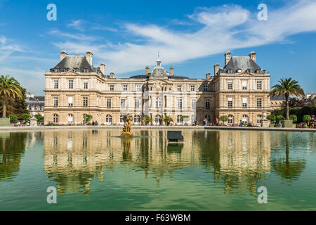 Jardin du Palais du Luxembourg, Luxembourg, Paris, Frankreich. Stockfoto