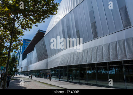 Barcelona, Spanien, CCIB, Gebäude "Barcelona International Convention Centre" Stockfoto