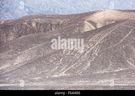 Palpa-Linien und Geoglyphen, Peru Stockfoto