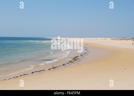 Ilha Deserta Algarve Portugal Stockfoto