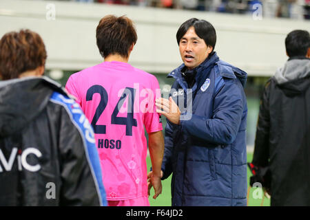 Ajinomoto Stadion, Tokio, Japan. 11. November 2015. Takayuki Nishigaya (Stockrose), 11. November 2015 - Fußball: Des 95. Kaisers Cup alle Japan Football Championship Runde 16 match zwischen F.C. Tokyo 2-0 Mito Hollyhock Ajinomoto Stadion, Tokio, Japan. © YUTAKA/AFLO SPORT/Alamy Live-Nachrichten Stockfoto